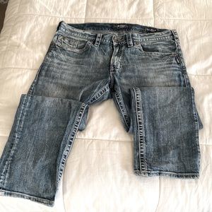 Men’s size 36x30, Silver Jeans, “Eddie” style, EUC